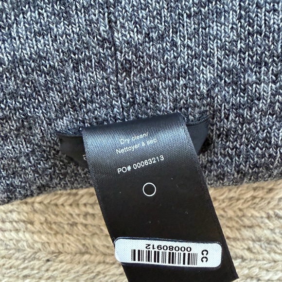 Rag & Bone Charcoal Knit Hat - Picture 4 of 4